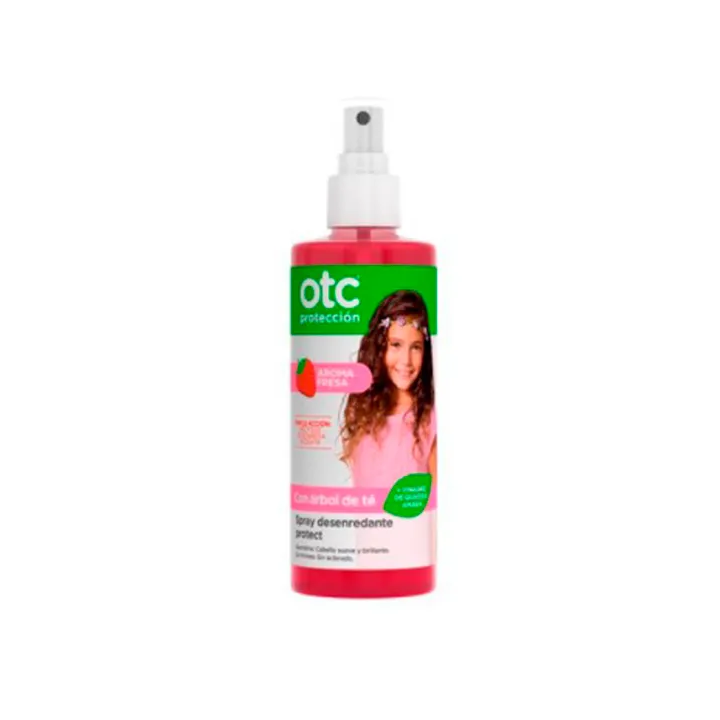Otc Anti Head Lice Protect Strawberry Scented Detangling Spray 250 ml