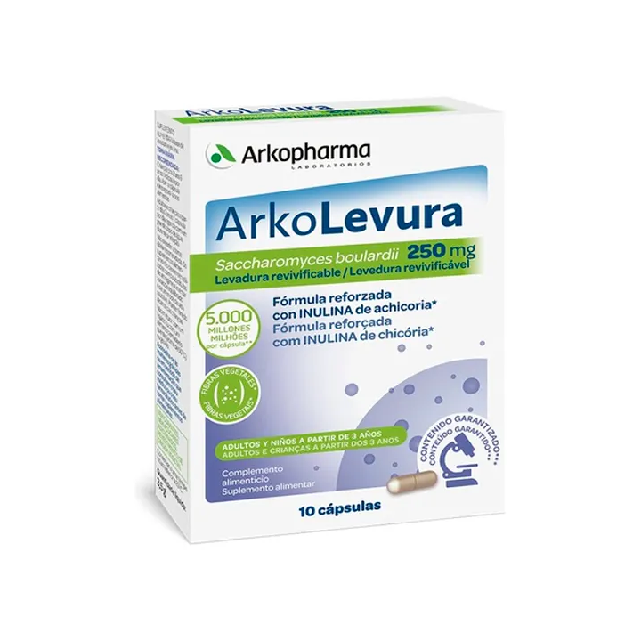 Arkopharma Arko-Levura Saccharomyces Boulardii 10 Capsules