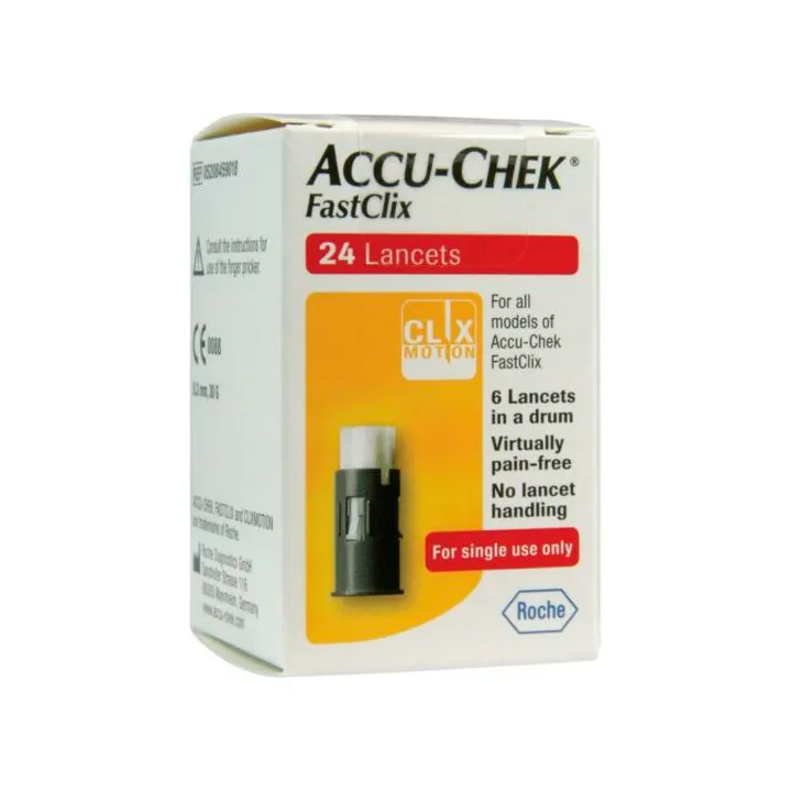 Accu-Chek Fastclix Lancetas 24U  