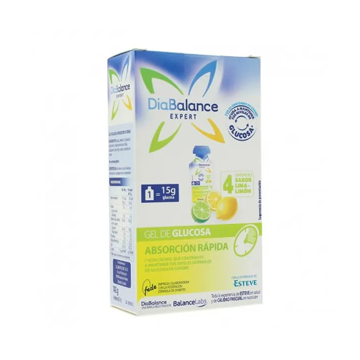 DiaBalance Expert Zitronen-Glukose-Gel 4U  