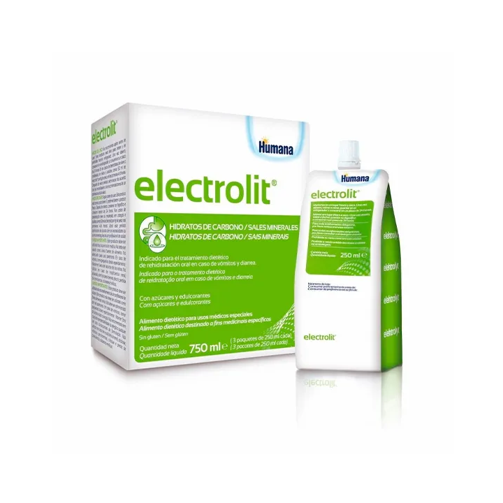 Humana Electrolit Liquide 3x250ml