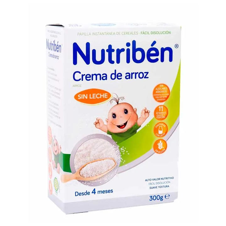 Nutribén Crema Arroz Sin Gluten 300g 