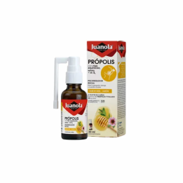 Juanola Própolis con Miel, Equinácea, Salvia+ Vitamina B3 Pulverizador Bucal 30ml