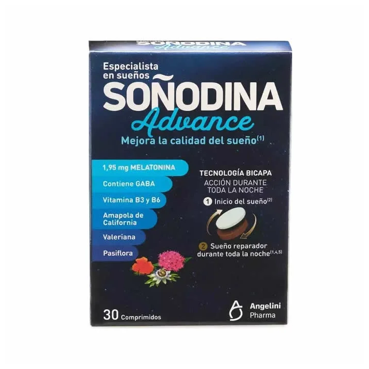 Soñodina Advanced Melatonina 1.95mg 30 Comprimidos