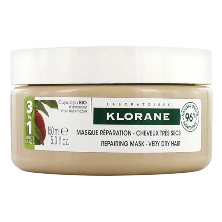 Klorane Cupuazu Dry Hair Repair Mask 150ml