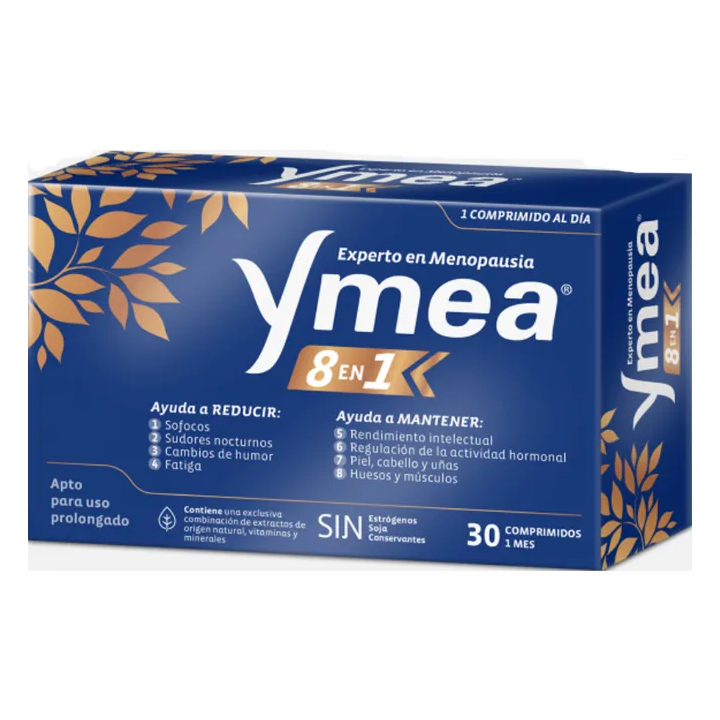 Ymea Menopause 8 en 1 30 Comprimés