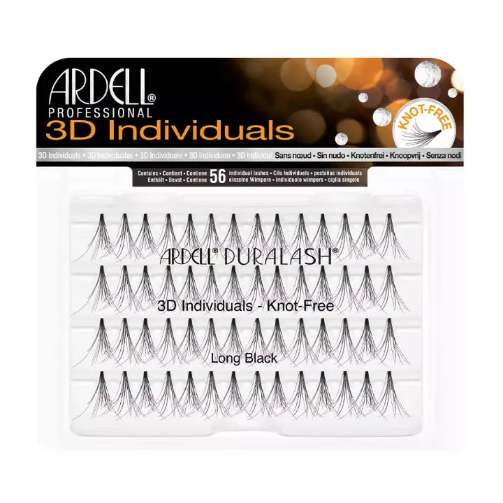 Ardell Ciglia Singole 3D Individuali Long Black