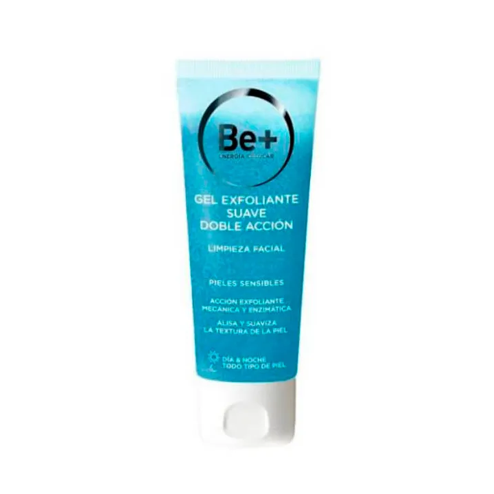 Be+ Gel Exfoliant Doux à Double Action 75ml