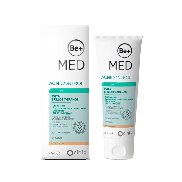 Be+ Med Acnicontrol Avoid Shine and Pimples 40ml 