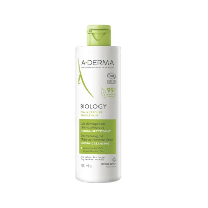 A-Derma Biology Leche Desmaquillante 400ml