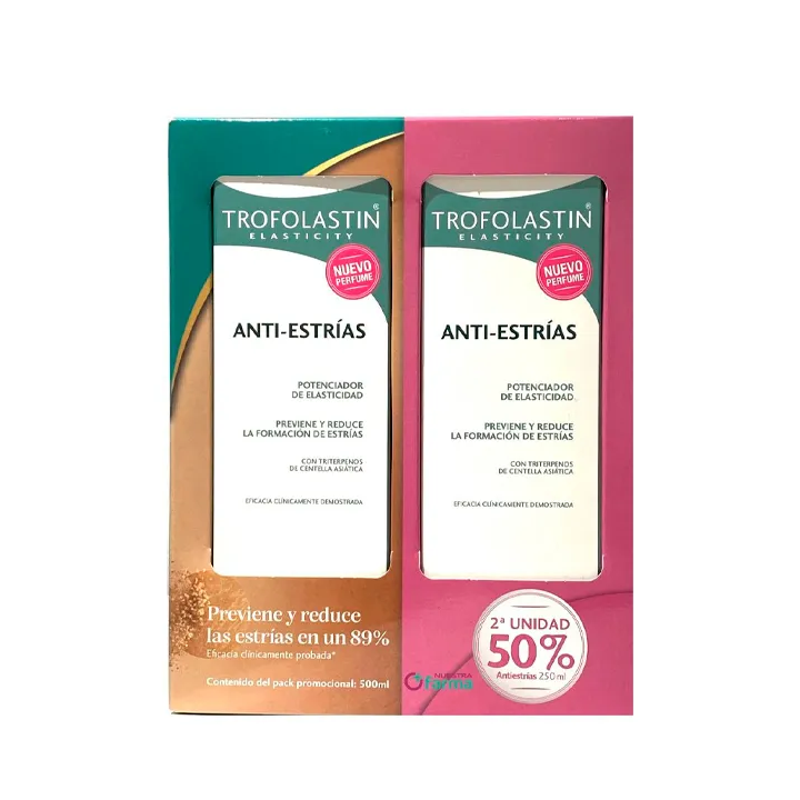 Trofolastin Anti-stretch Marks Pack 2 Unità 50% 250ml