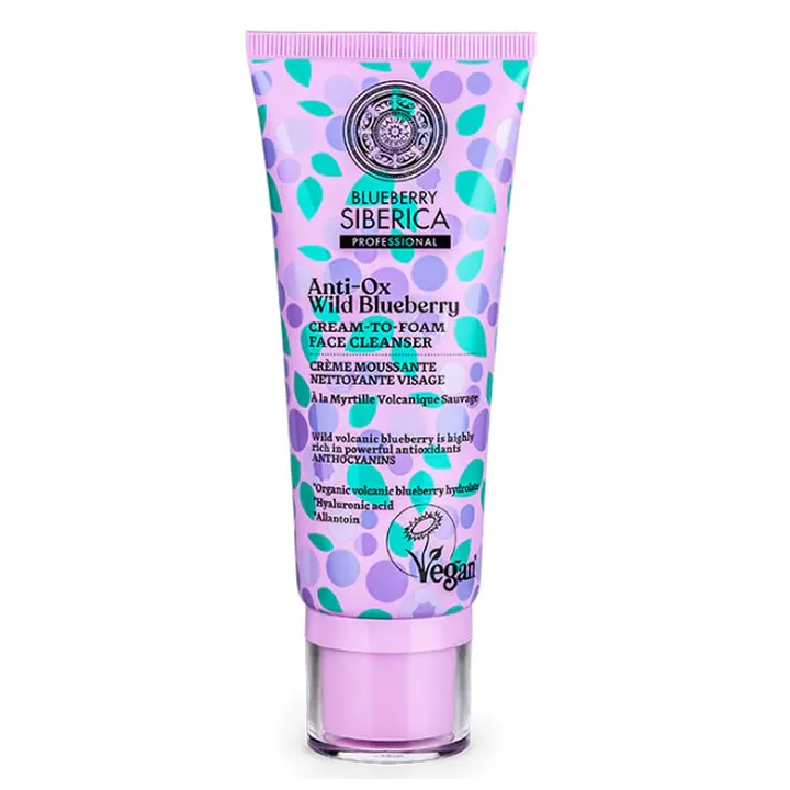 Natura Siberica Creme Moussante Nettoyante Visage 100ml