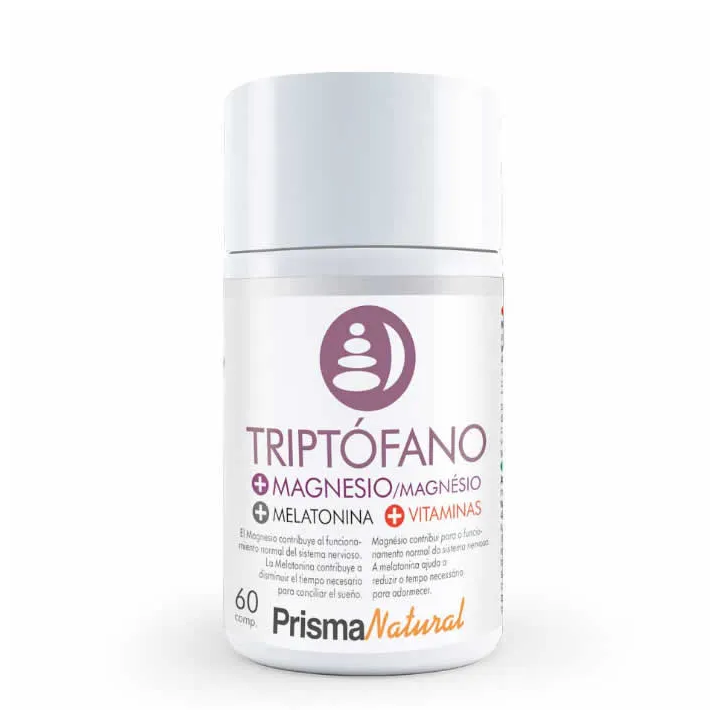 Prisma Natural Tryptophan + Magnesio + Melatonin + Vitamins 60 Caps