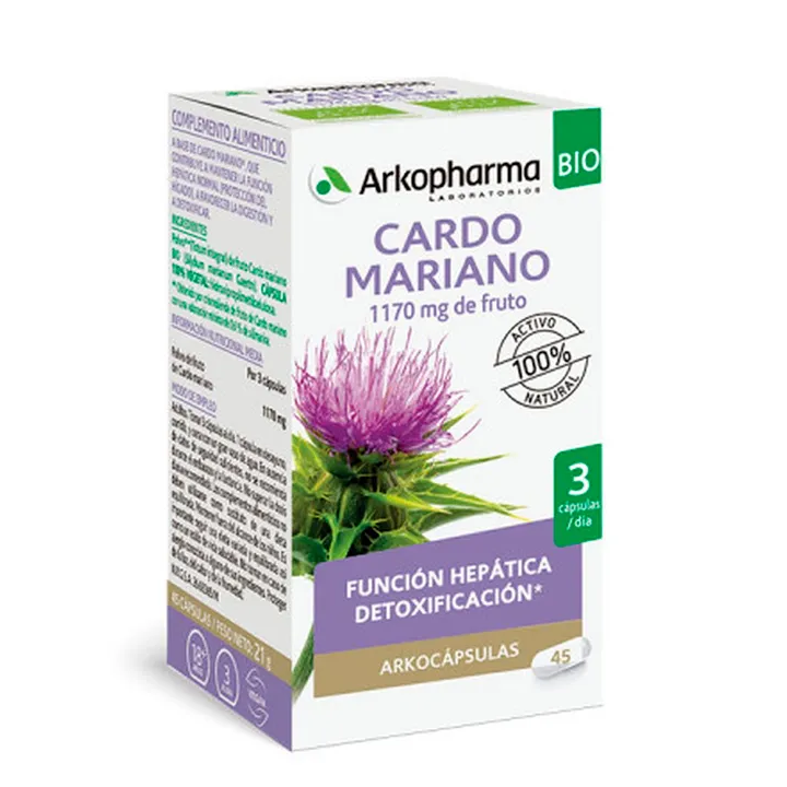 Arkopharma Mariendistel 45 Kapseln 