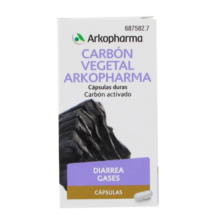 Arkopharma Holzkohle 45 Kapseln