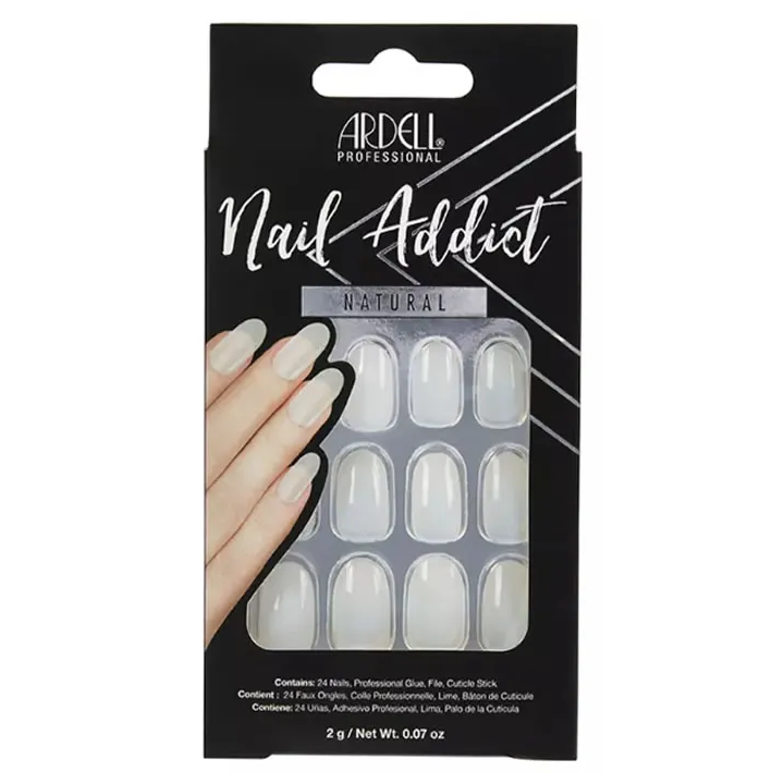 Ardell Nail Addict Natural Oval Uñas Postizas