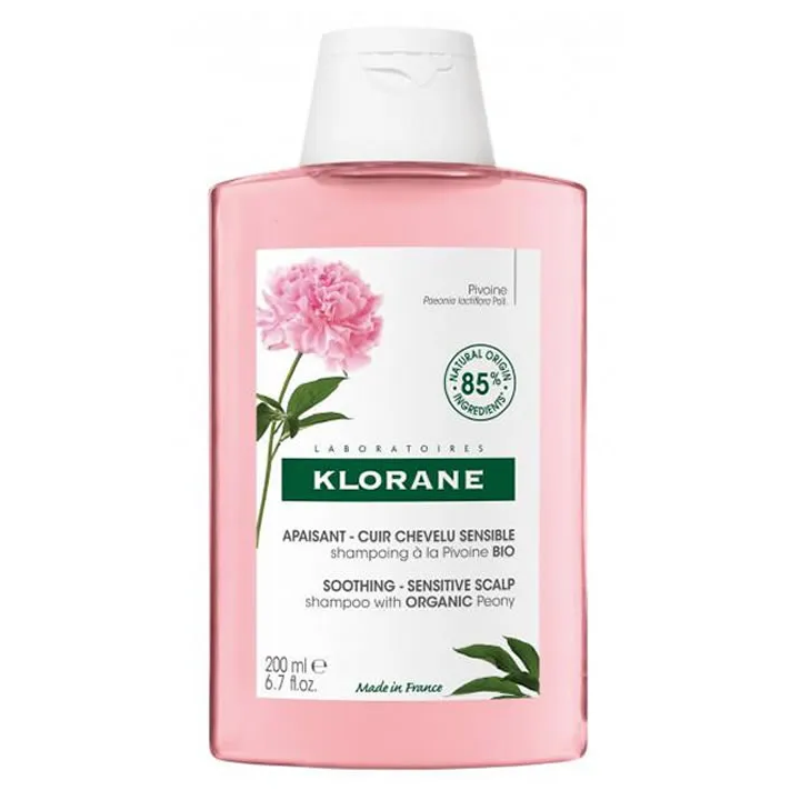 Klorane Soothing And Anti-Irritating Shampoo Peony 200ml 