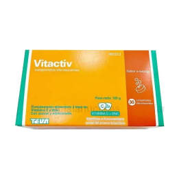 Teva Vitactiv 30 Comprimidos Efervescentes 120g
