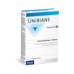 Pileje Unibiane Resveratrol 30 Cápsulas