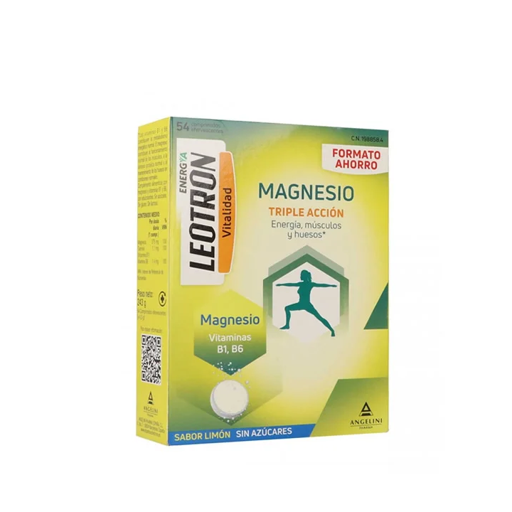 Comprimés Effervescents De Magnésium Leotron 54