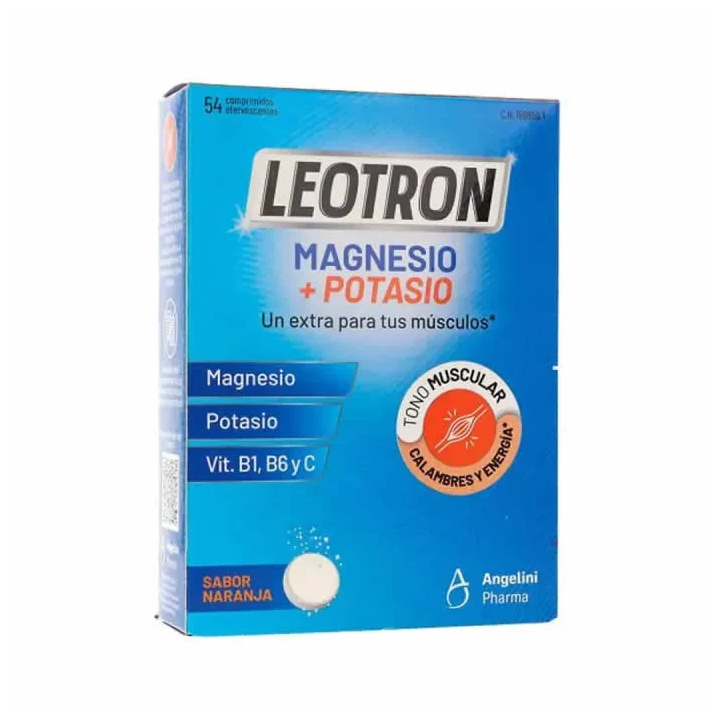 Leotron Magnesium+ Potassium 54 Comprimidos 