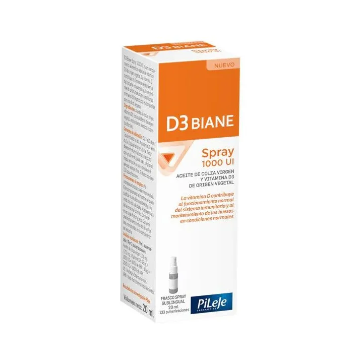 Pileje D3 Biane Spray 1000UI 20ml
