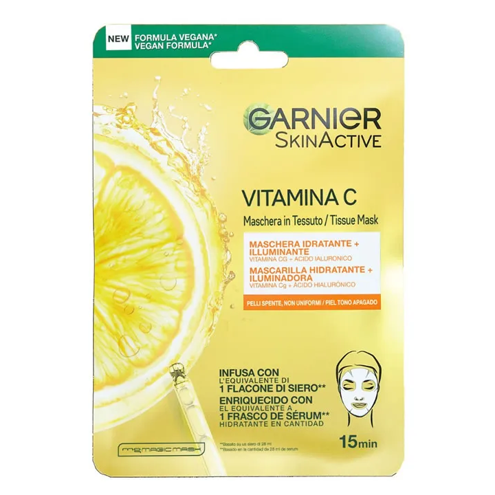 Garnier SkinActive Vitamina C Moisturising and Illuminating Mask 1 Unit
