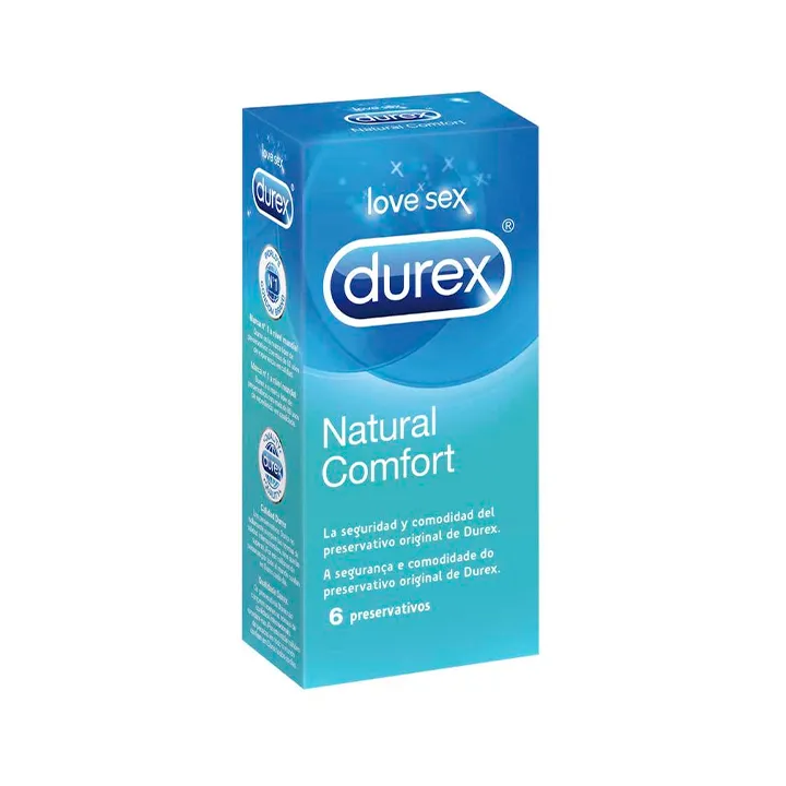 Durex Natural 6 Preservatives 