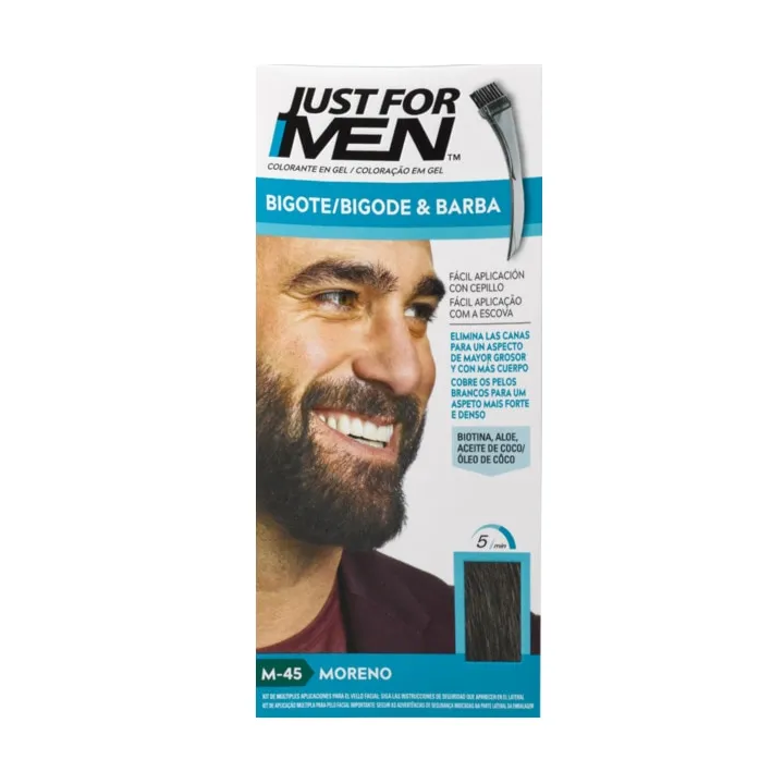 Just For Men Mustache Beard and Brown Pins 28.4g