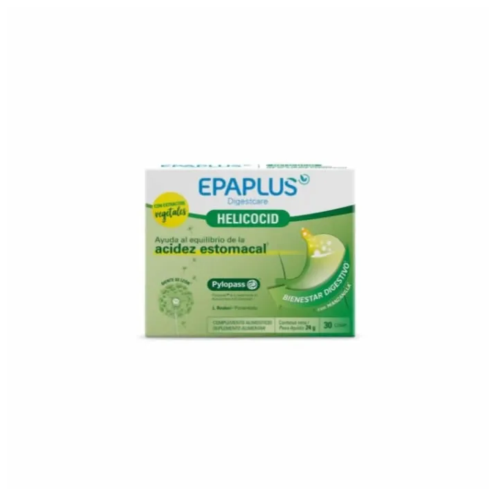 Epaplus Digestcare Helicocid 30 Comprimidos