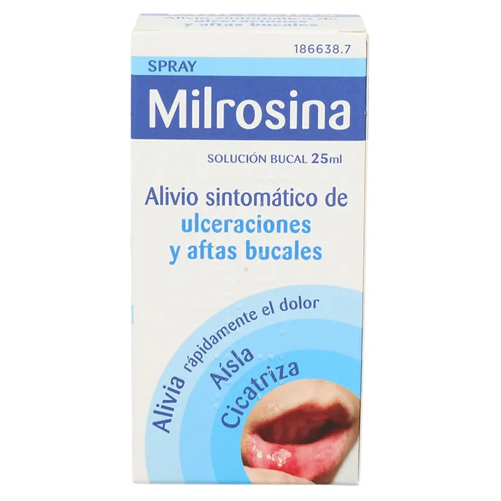 Milrosina Spray NF Solution Orale