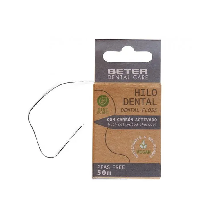Beter Hilo Dental Carbón Activado 50 M 1 U