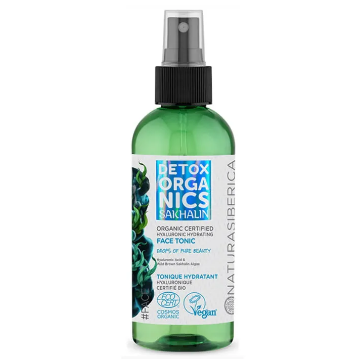 Natura Siberica Sakhalin Organic Certified Hyaluronic Hydrating Face Tonic Spray 170ml
