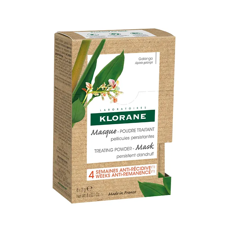 Klorane Shampooing Masque Galanga 8x3g