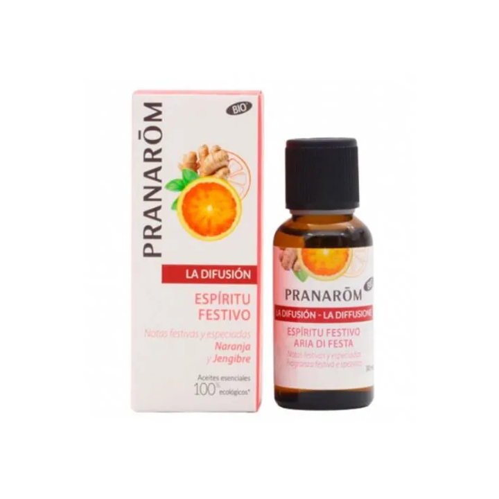 Pranarôm La Diffusion Bio Esprit Festif 30 ml