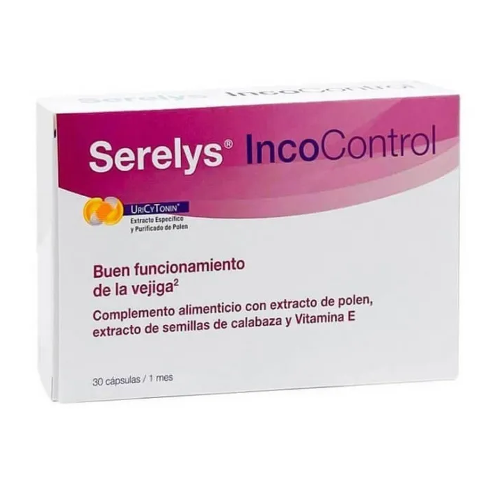 Serelys  Incocontrol 30 Cápsulas