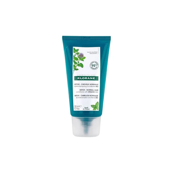 Klorane Après-Shampooing Détox Menthe Bio 150 ml