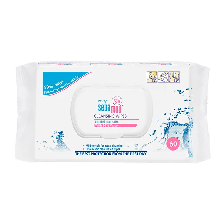 Sebamed Baby Toallitas Limpiadoras 60 und