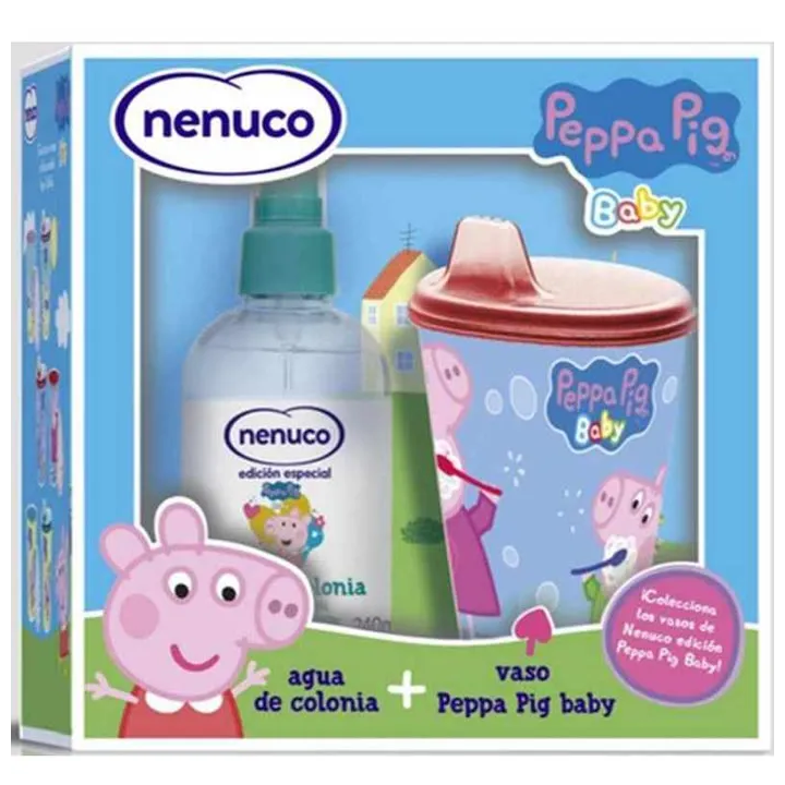 Nenuco Peppa Pig Eau De Cologne Spray 240ml Set 2 Artikel