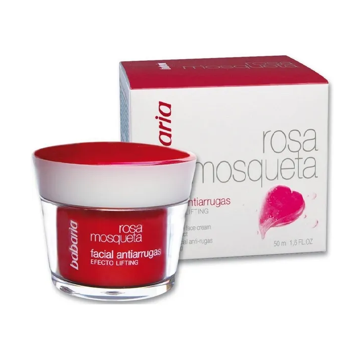 Babaria Face Cream Anti Wrinkle Rose hip Oil 50ml
