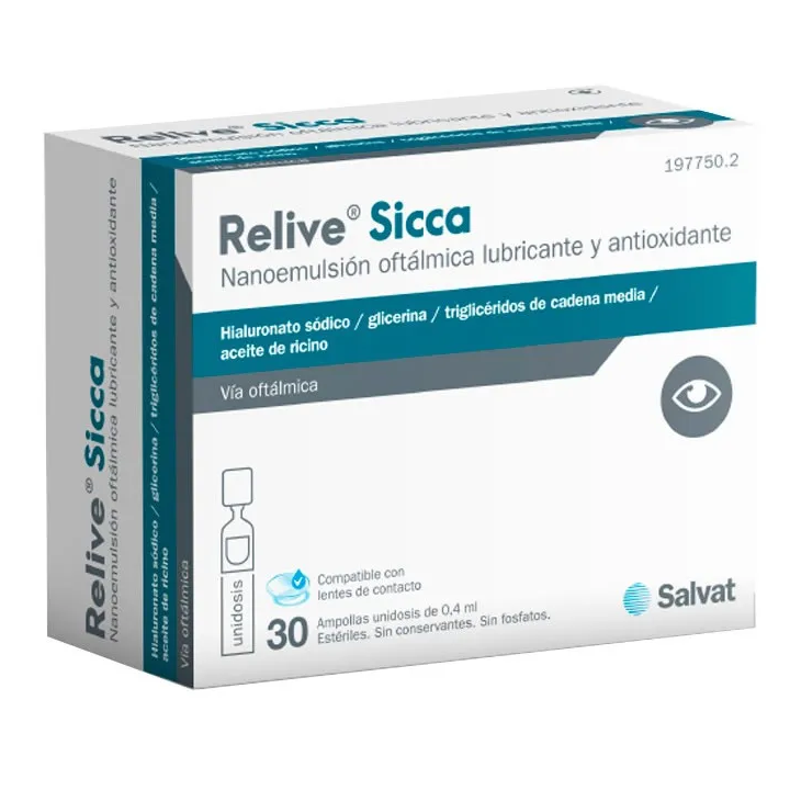 Relive Sicca 30 Fiale