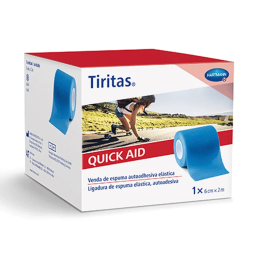 Apósitos Adhesivos Quick Aid 6cm x 2m Blue
