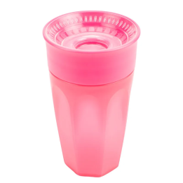 Vaso 360 Sin Boquilla Rosa Sin Asas 300ml