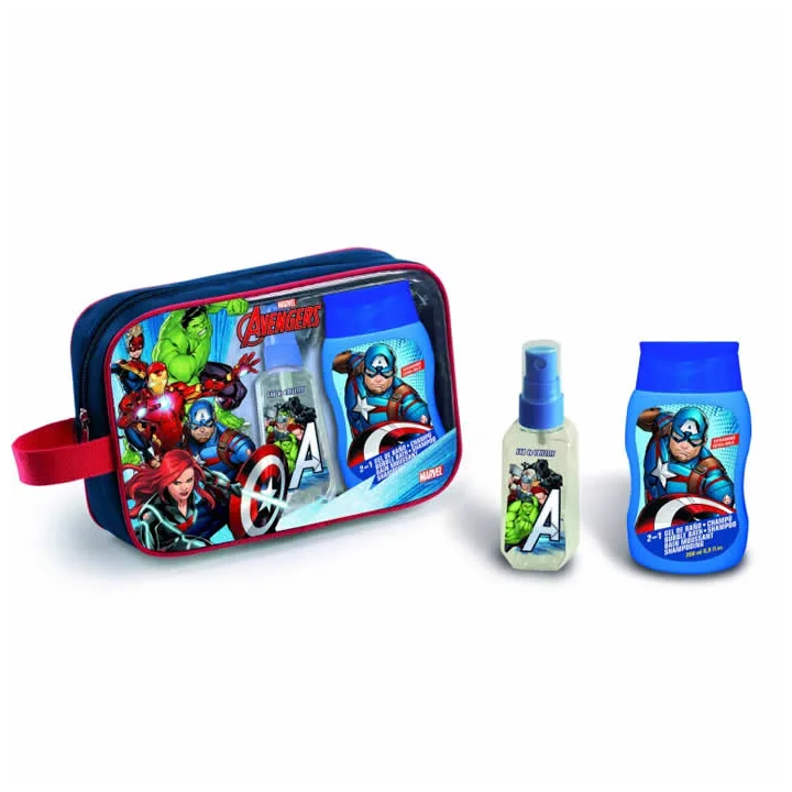 Marvel Avengers Eau De Toilette Spray 90ml Set 3 Pieces