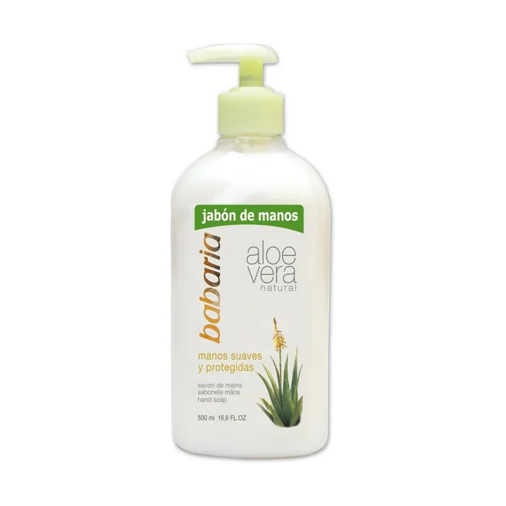 Babaria Jabón De Manos Líquido Aloe Vera 500ml