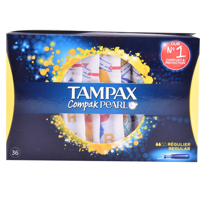 Tampax Pearl Compak Regular 36 Unidades 