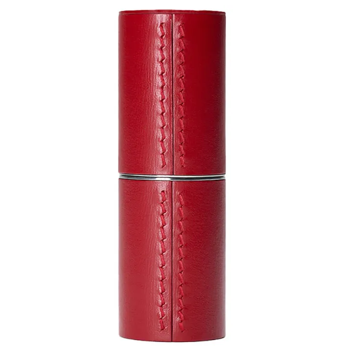 La Bouche Rouge Red Leather Lipstick Case