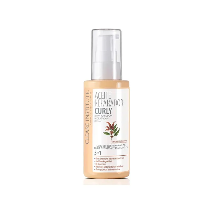 Clearé Institute Aceite Reparador Curly Rizos Definidos Hidratación Brillo 50ml