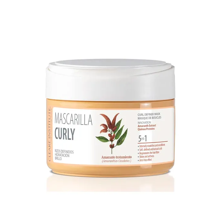 Clearé Institute Curly Curls Maschera Idratante Ricci Definiti 300ml