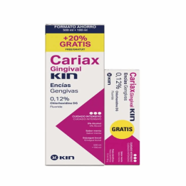 Kin Cariax Gingival Enjuague Bucal 600ml+Pasta Dentífrica 100ml